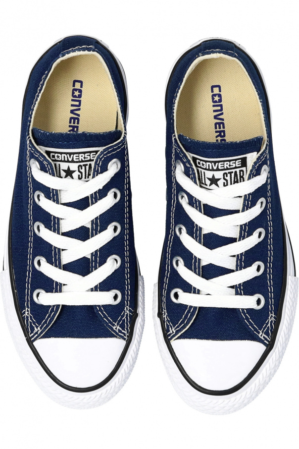 Navy blue cheap converse kids